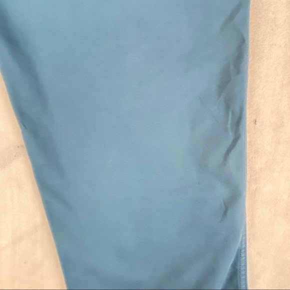 Haggar Life Khakis Sz 34x32 Relaxed Straight Leg Turqouise Blue - Picture 5 of 10